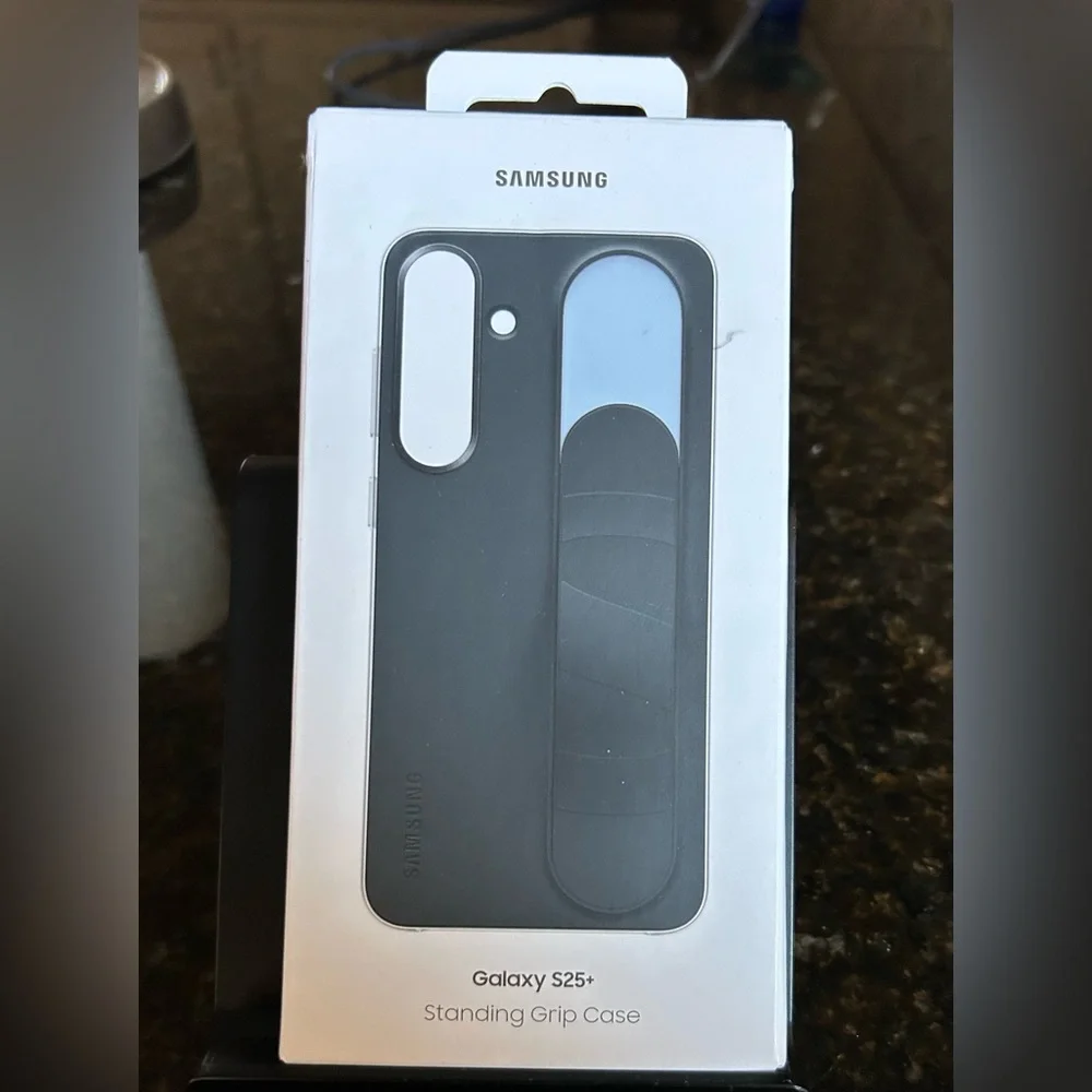 Samsung Galaxy S25+ Standing Grip Case - Black